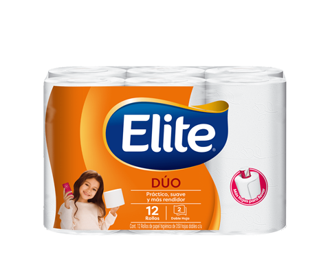 Papel Higiénico Elite Soft&Strong Grande 12 Uni